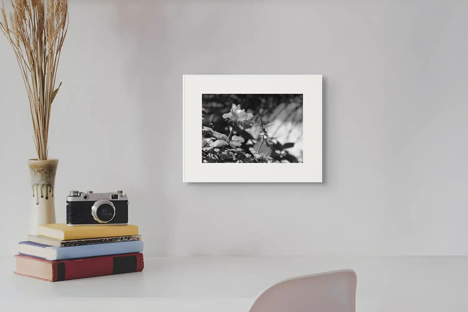 rose and dragonfly ii new